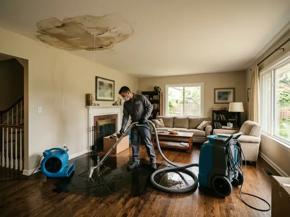 attic-pipe-burst-ceiling-drip-008 — frequently asked questions, Water Damage Restoration & Carpet Care in Cooperstown, NY